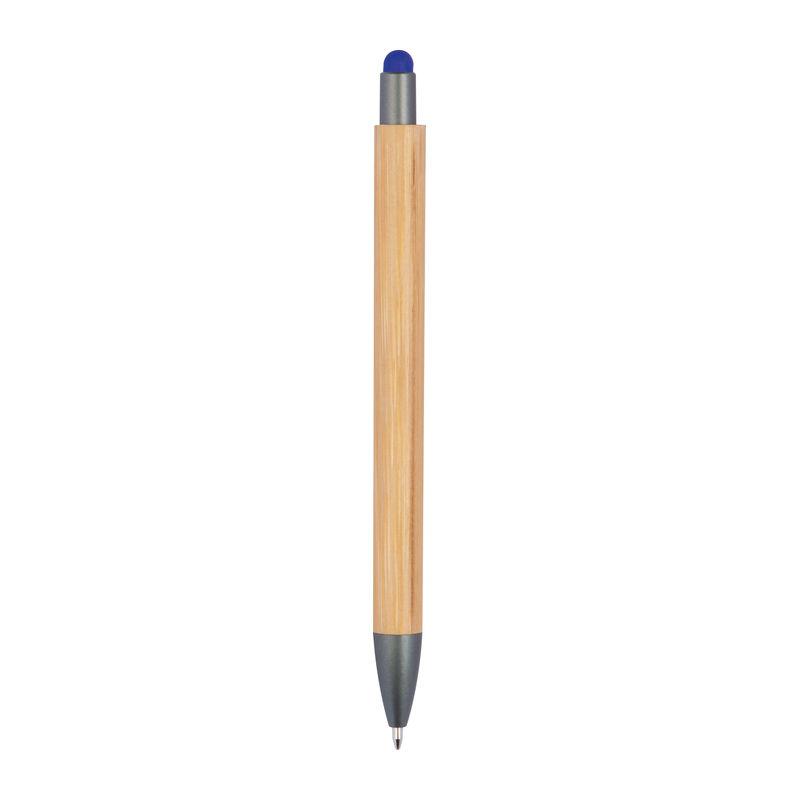 Touchpen din bambus Albastru
