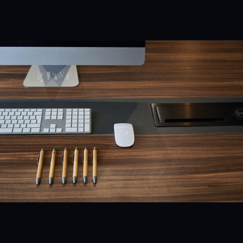 Touchpen din bambus Negru