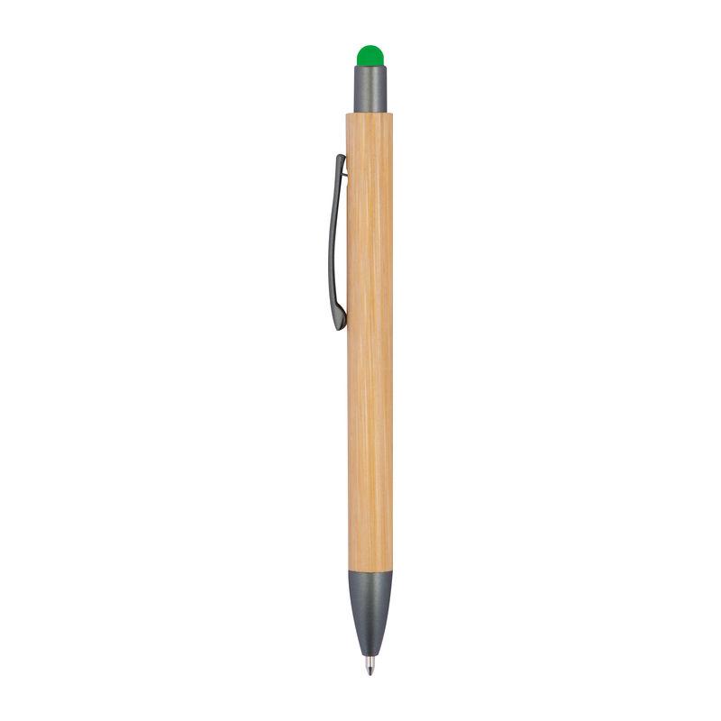 Touchpen din bambus Verde