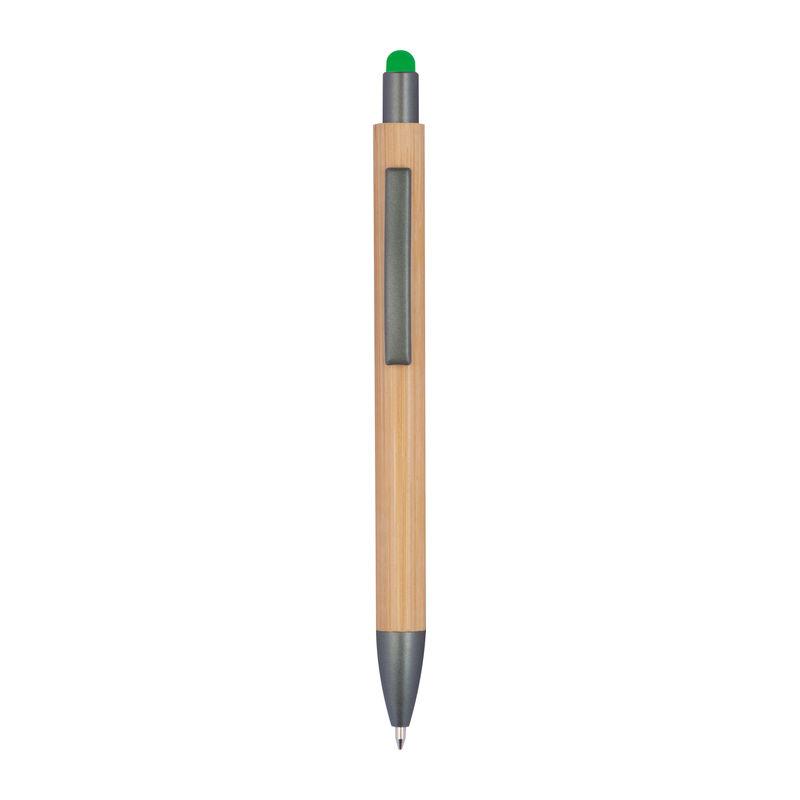Touchpen din bambus Verde