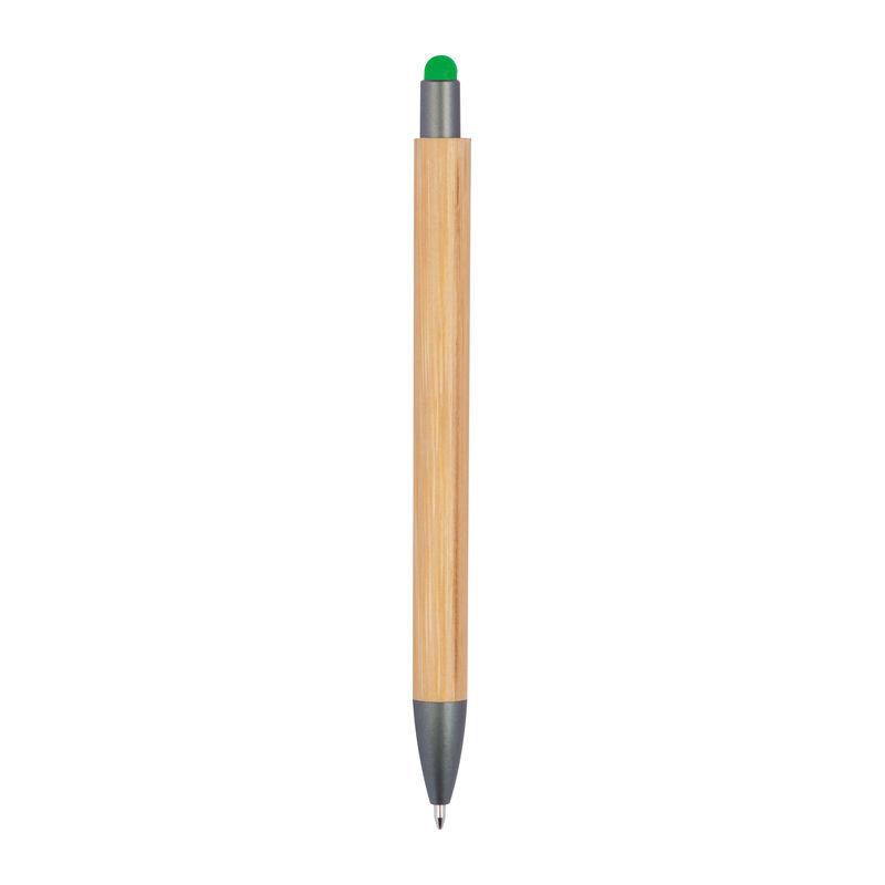 Touchpen din bambus Verde