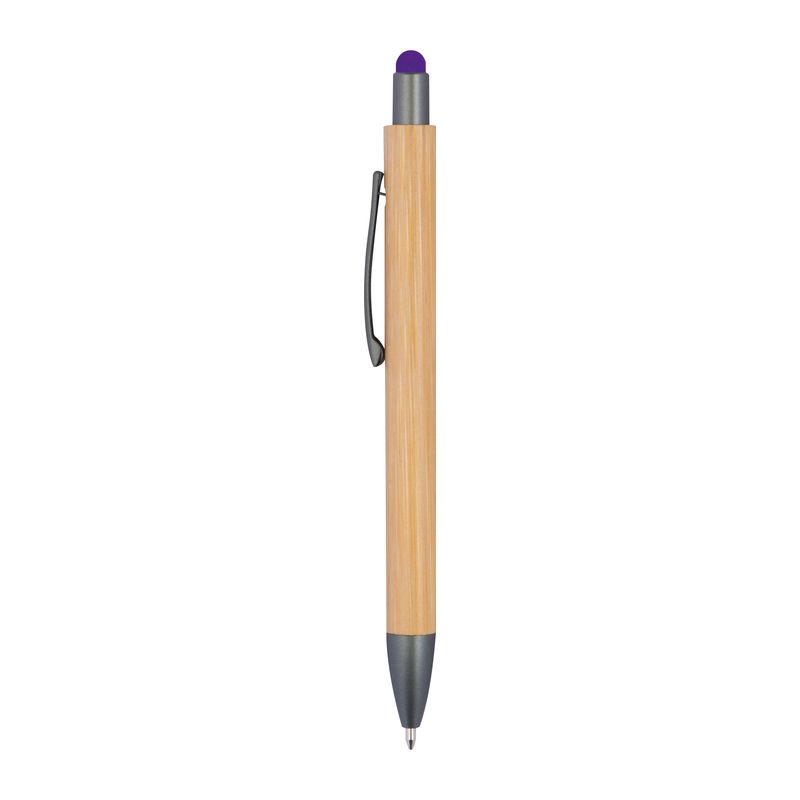 Touchpen din bambus Mov