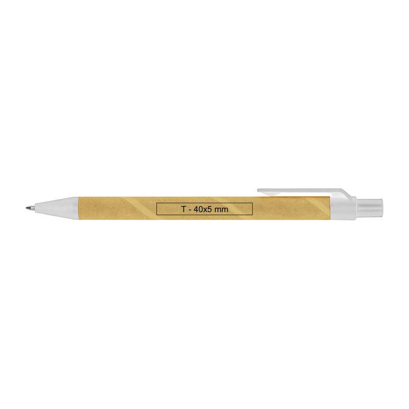 Pix colorat din hârtie reciclată Beige
