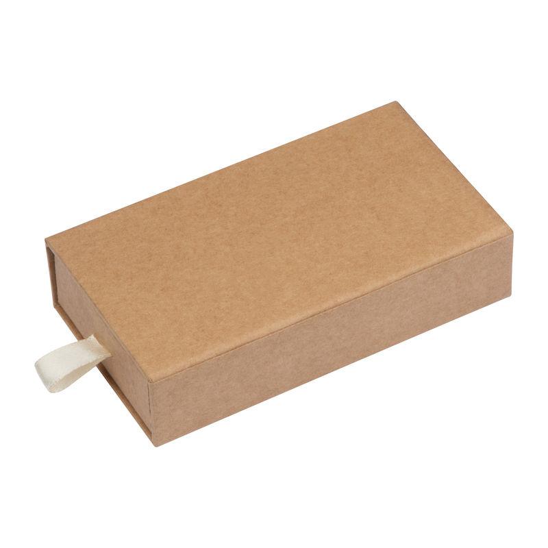 Set de scris bimaterial din cupru și lemn Maro