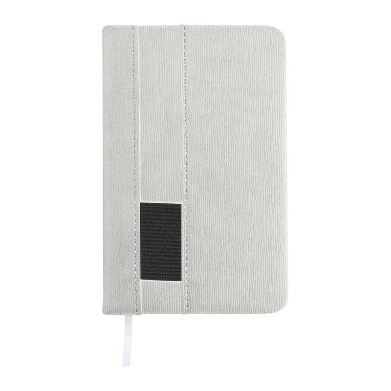 Notes A6 cu buzunar Alb