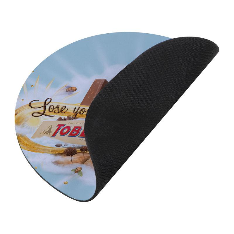Mousepad rotund Alb