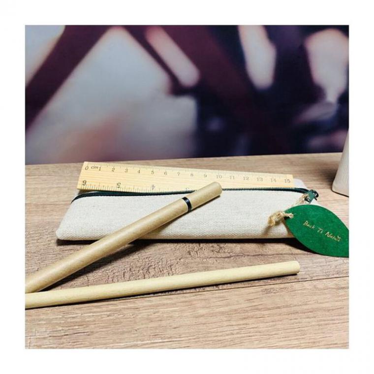 Set de scris Eco Beige