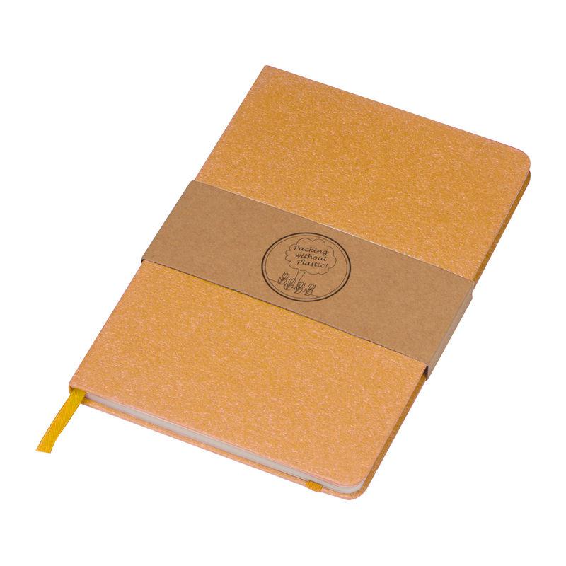 Notes A5 din hârtie reciclată Maro