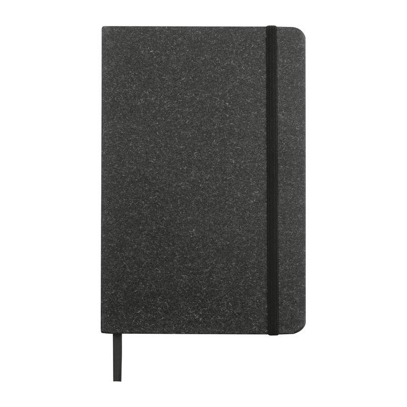Notes A5 din hârtie reciclată Negru