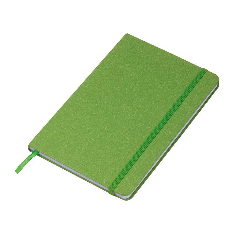 Notes A5 din hârtie reciclată Verde