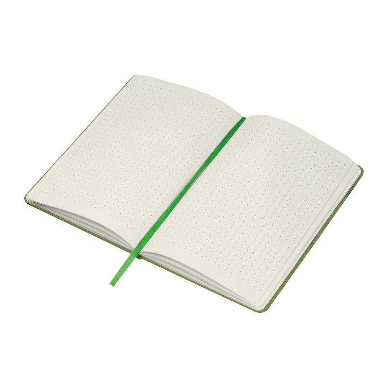 Notes A5 din hârtie reciclată Verde