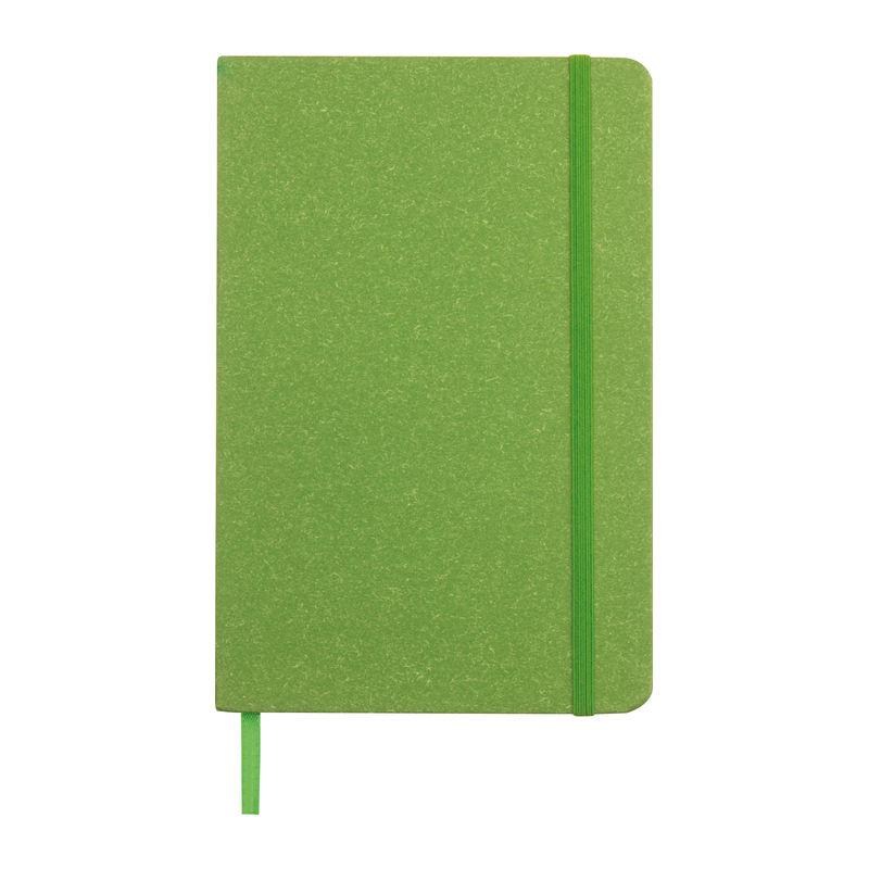 Notes A5 din hârtie reciclată Verde