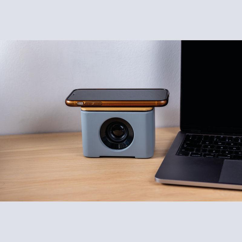 Boxă wireless cu încărcător Gri