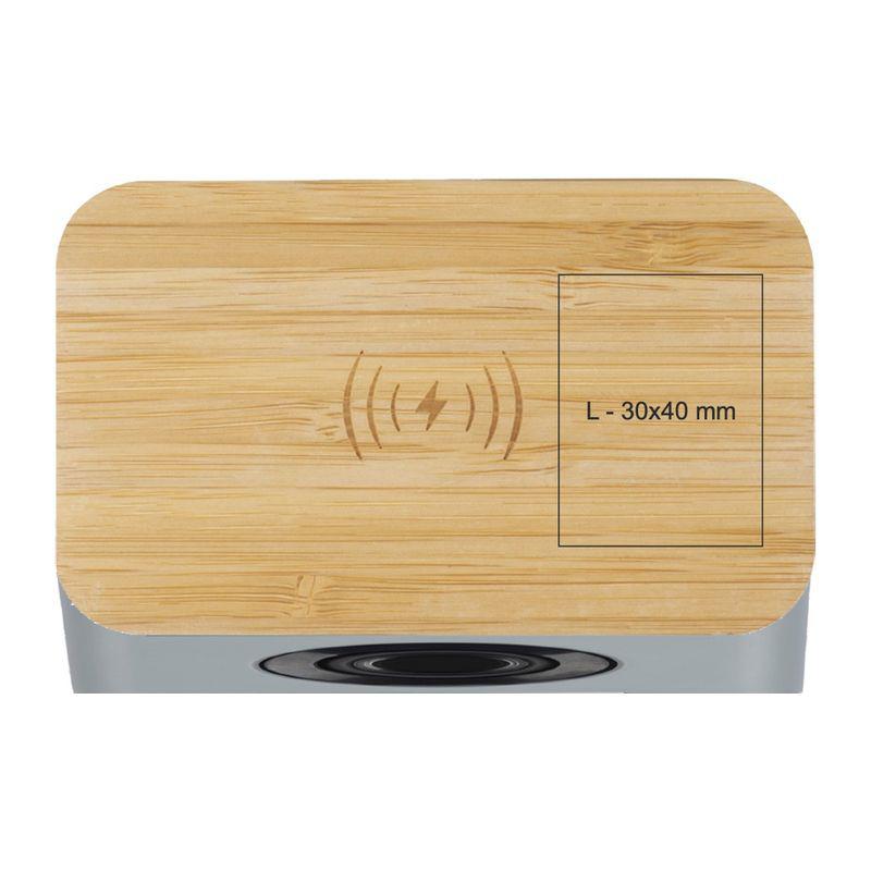 Boxă wireless cu încărcător Gri
