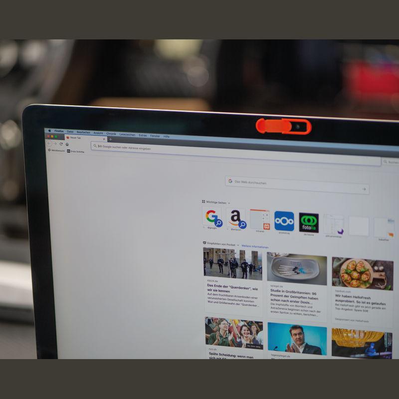 Protecție webcam Roșu