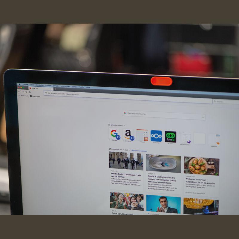 Protecție webcam Roșu