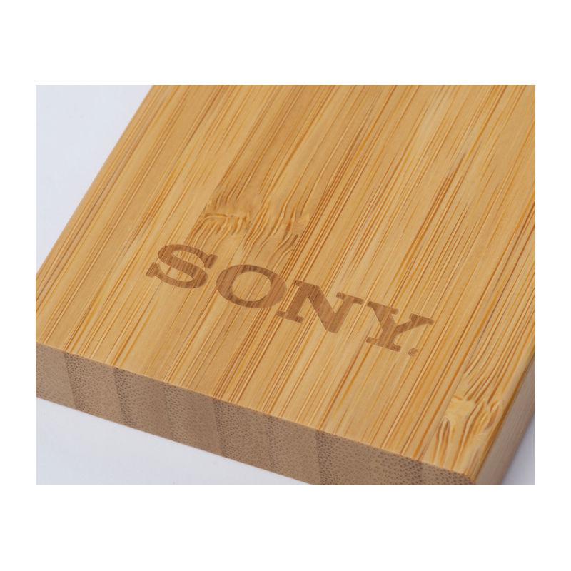 Powerbank din bambus Beige