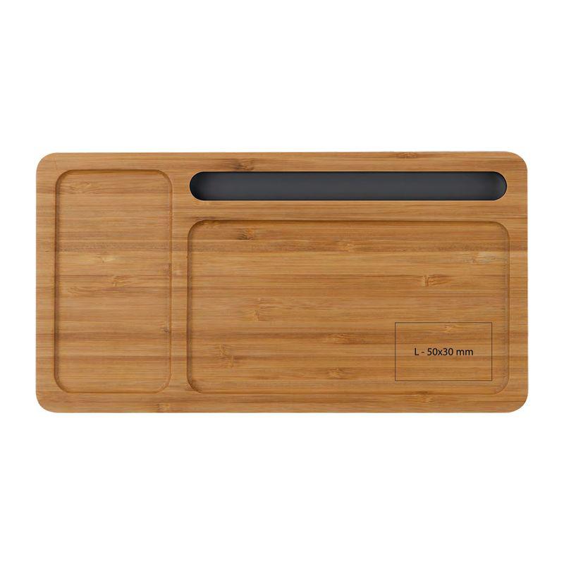 Desk pad cu încărcare wireless Beige