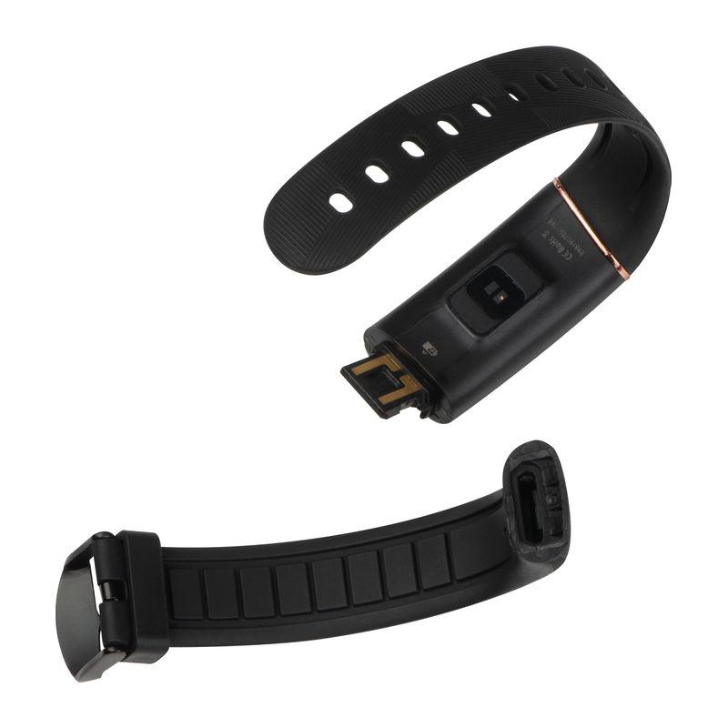 Brățară smart fitnes Negru