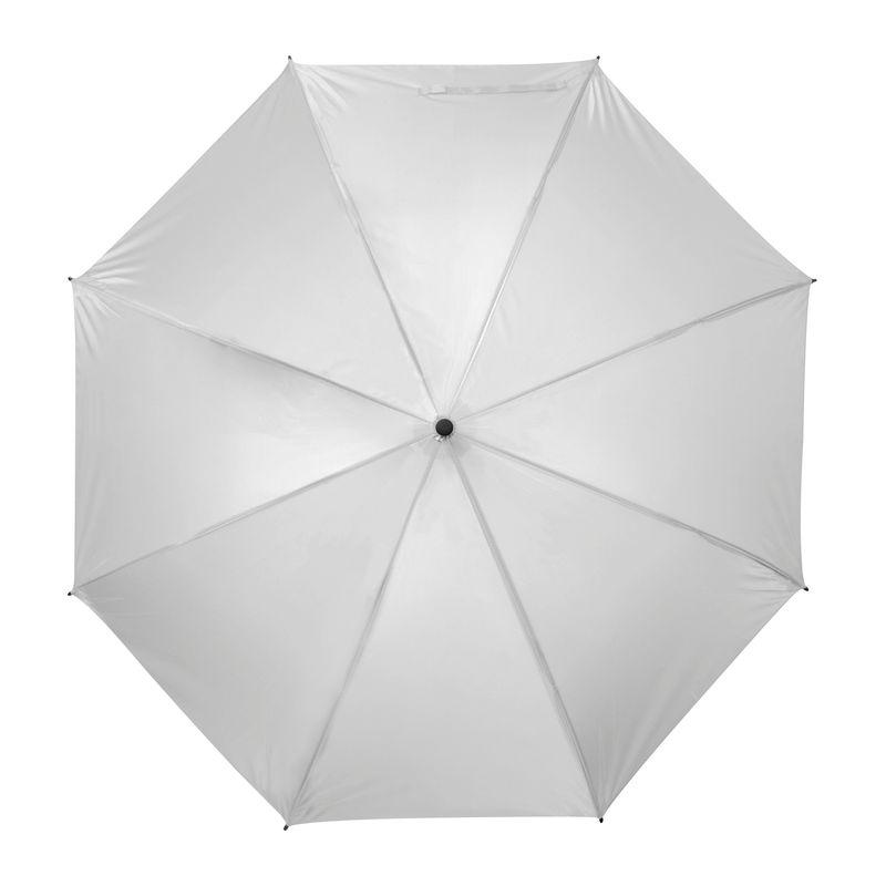 Umbrelă cu mâner ”C” Alb