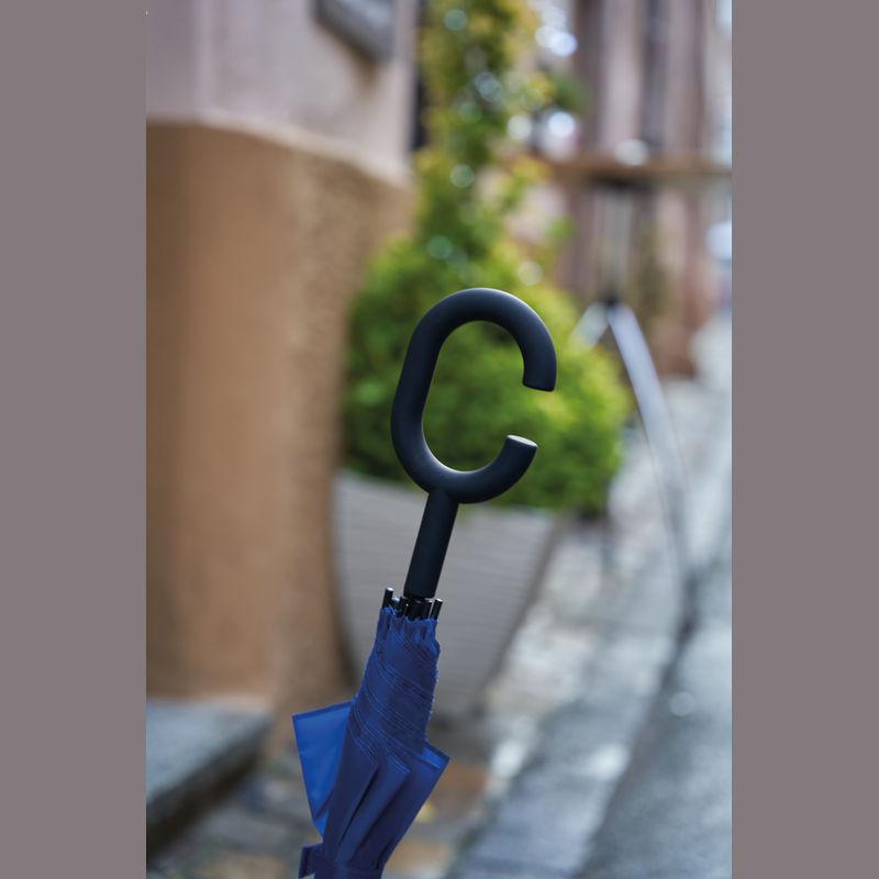 Umbrelă cu mâner ”C” Orion Navy Blue