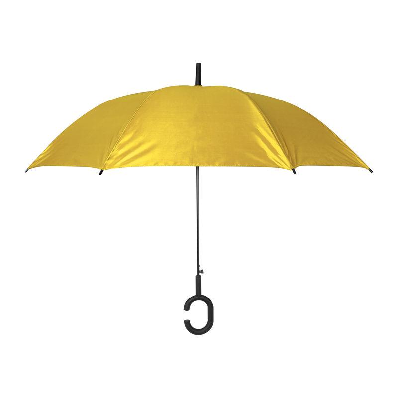 Umbrelă cu mâner ”C” Galben