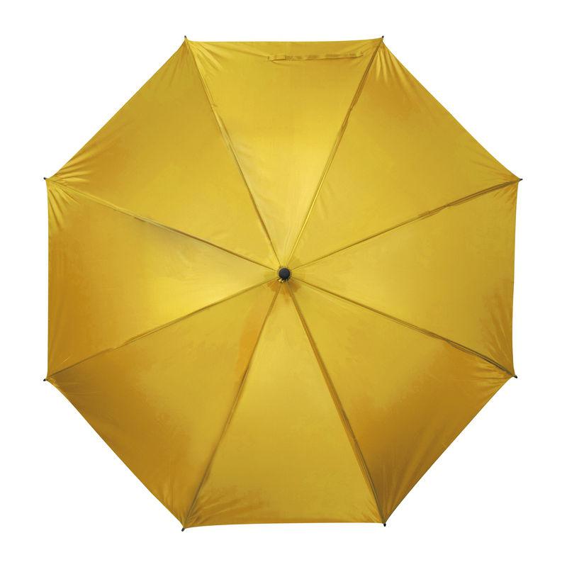 Umbrelă cu mâner ”C” Galben