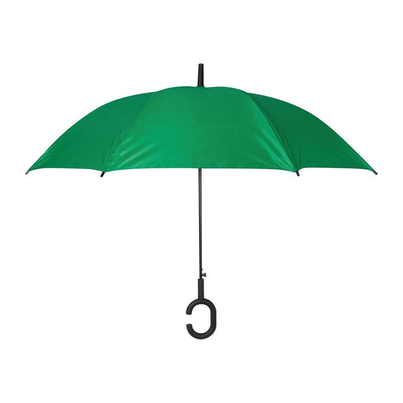Umbrelă cu mâner ”C” Verde