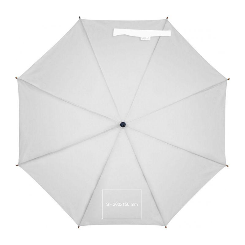 Umbrelă automată, RPET Alb