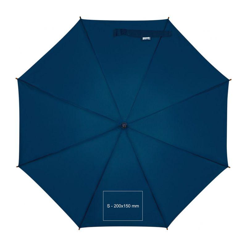 Umbrelă automată, RPET Albastru Inchis