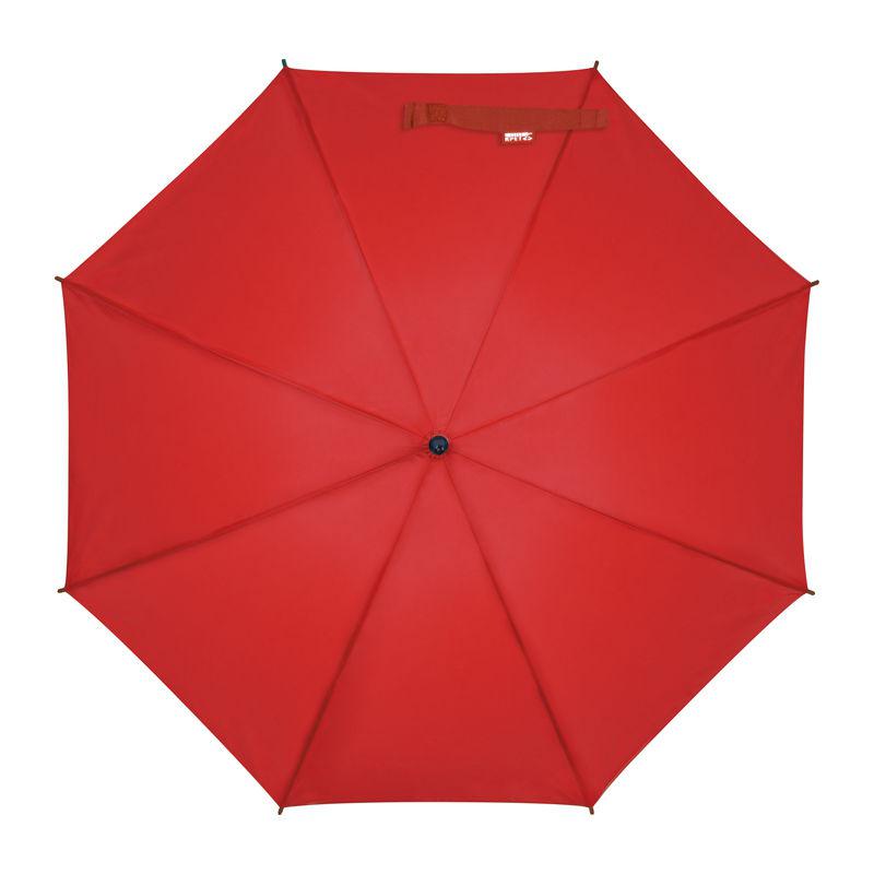 Umbrelă automată, RPET Roșu