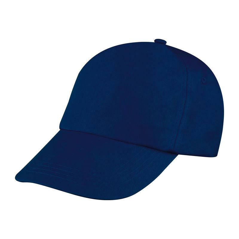 Șapcă baseball cu 5 panele Albastru Inchis