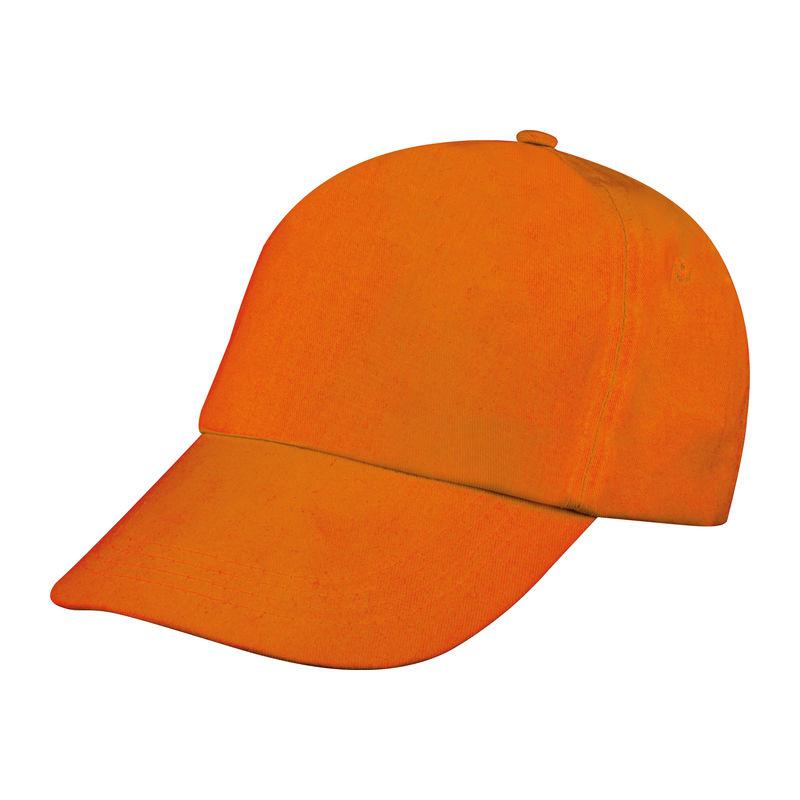 Șapcă baseball cu 5 panele Portocaliu