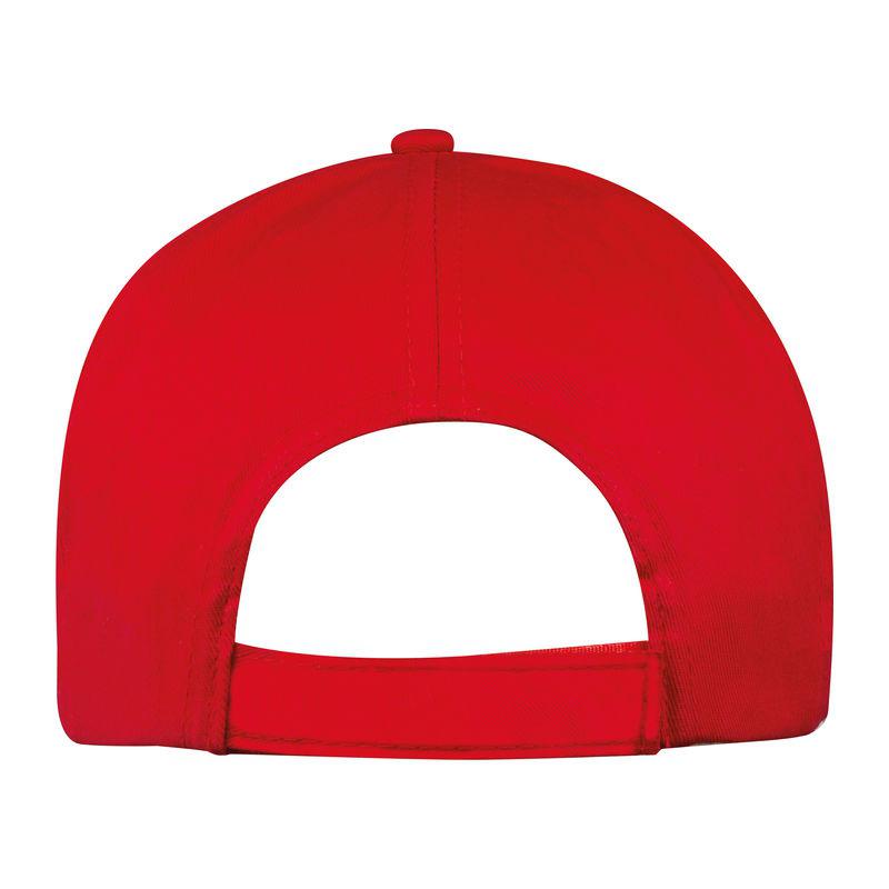 Șapcă baseball cu 5 panele Roșu Marime universala