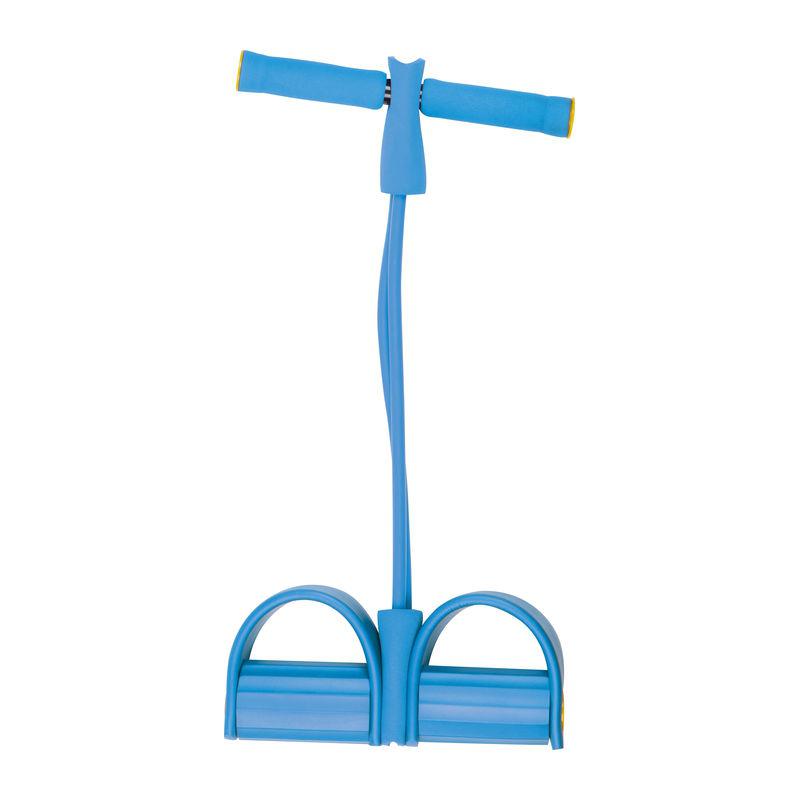 Extensor elastic multifuncțional cu suport pentru picior Light Blue