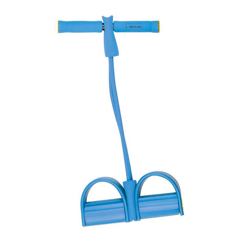 Extensor elastic multifuncțional cu suport pentru picior Light Blue