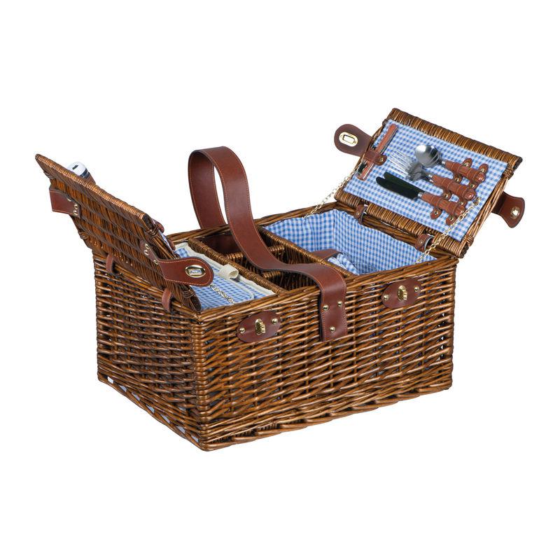Coș picnic pentru 4 persoane Maro
