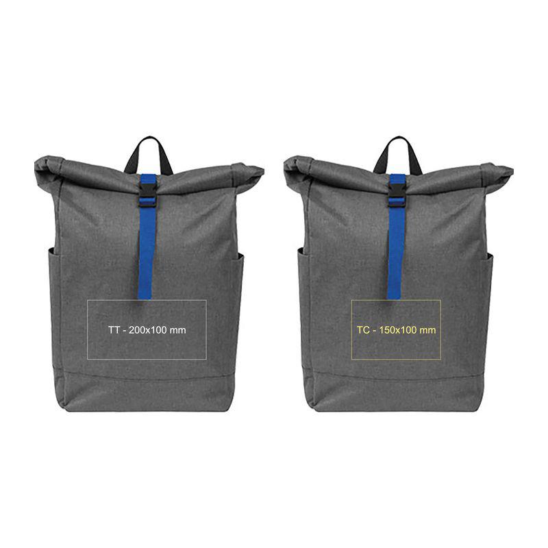 Rucsac cu aplicații colorate Orion Navy Blue