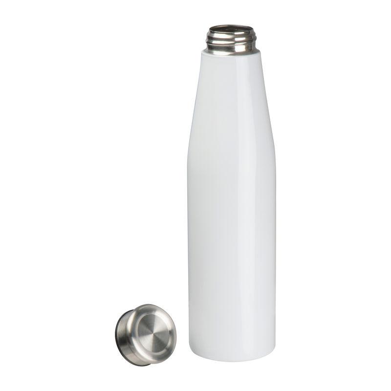 Sticlă de băut din metal Alb