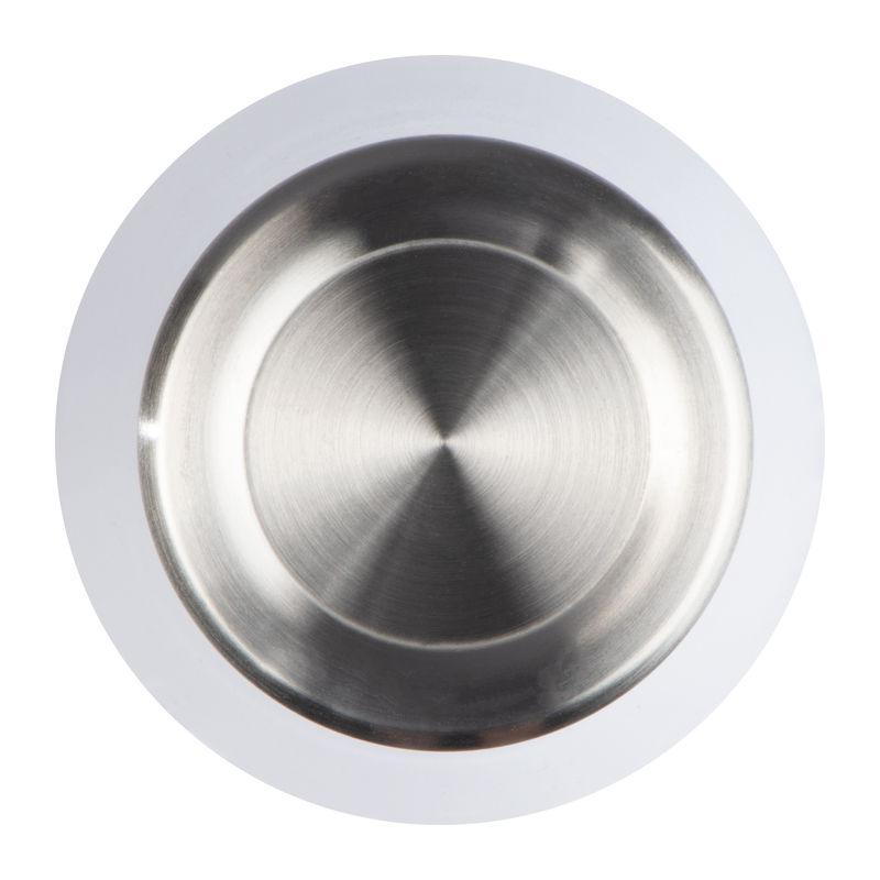 Sticlă de băut din metal Alb