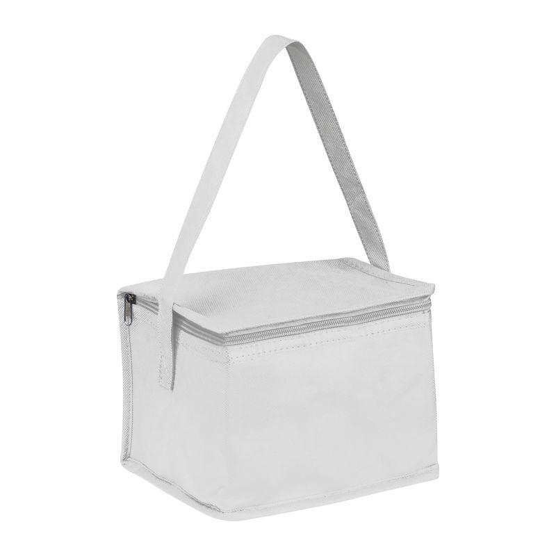 Geantă frigorifică non-woven Alb