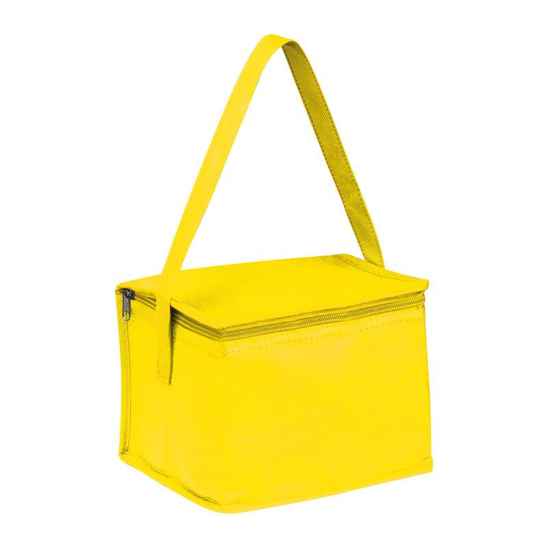 Geantă frigorifică non-woven Galben