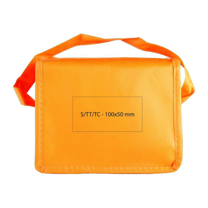 Geantă frigorifică non-woven Portocaliu