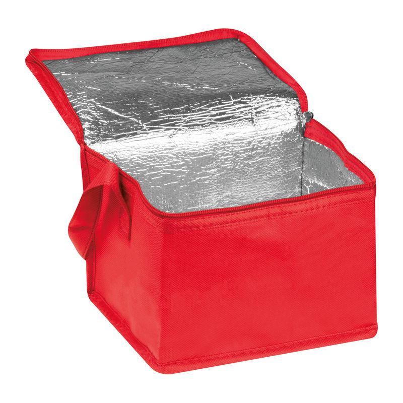 Geantă frigorifică non-woven Roșu