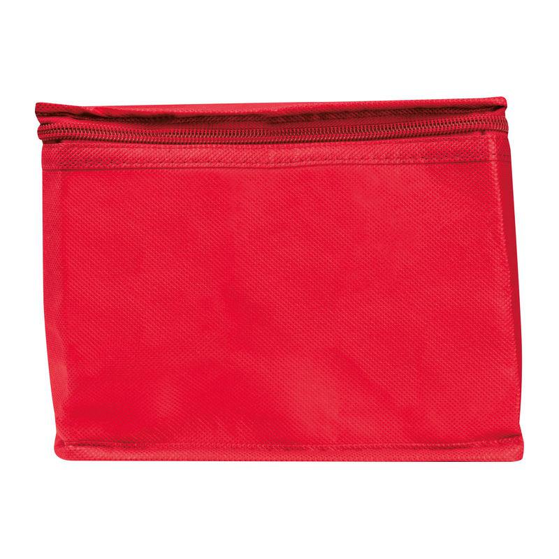 Geantă frigorifică non-woven Roșu