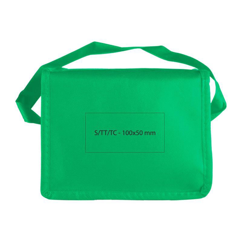 Geantă frigorifică non-woven Verde