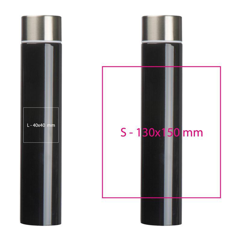 Flașcă termos, 310 ml Negru