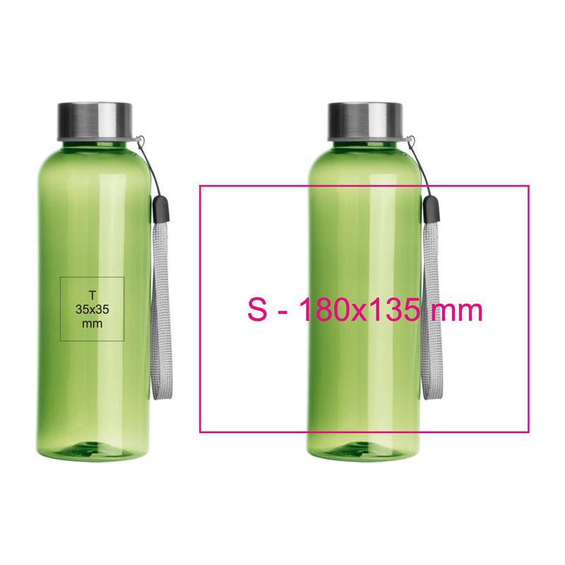 Flacon RPET, 500 ml LIght Green