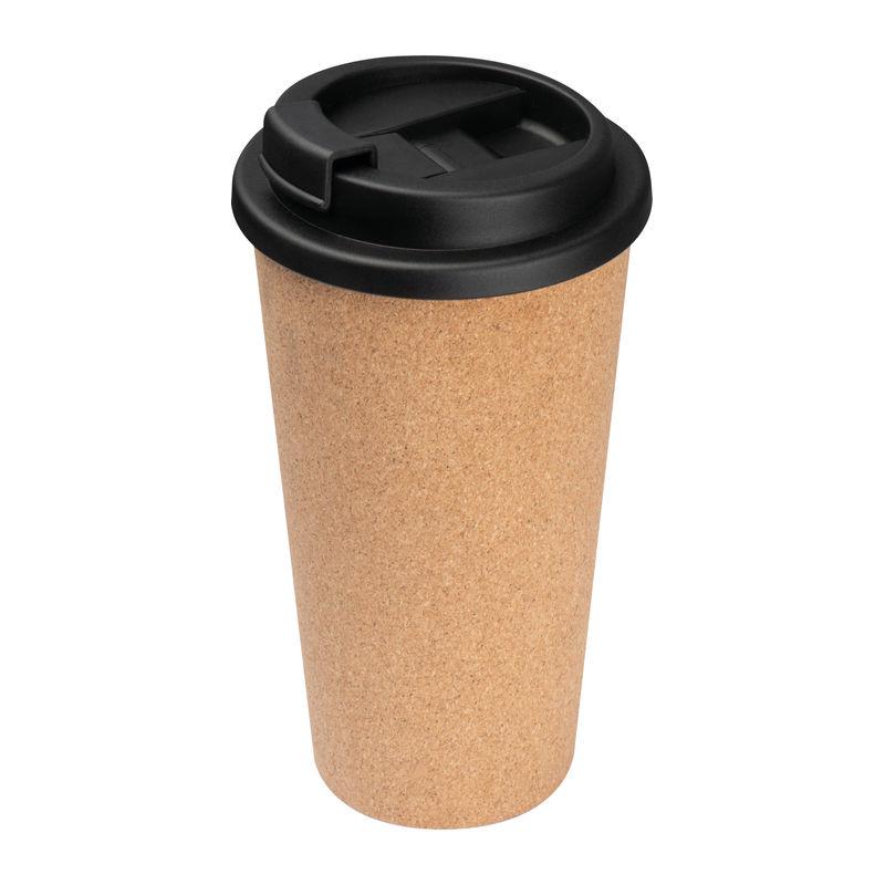 Cană termos cu înveliș din plută Beige