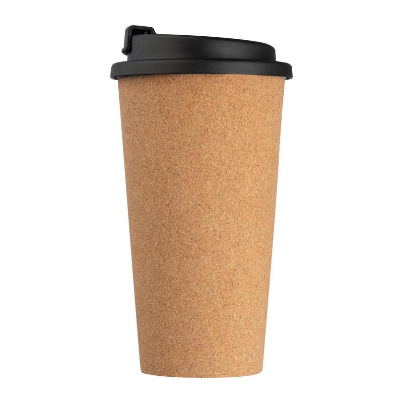 Cană termos cu înveliș din plută Beige